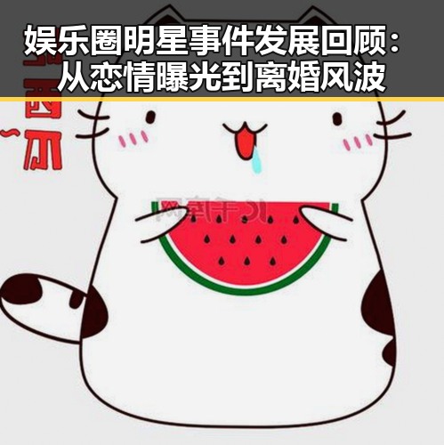 娱乐圈明星事件发展回顾：从恋情曝光到离婚风波